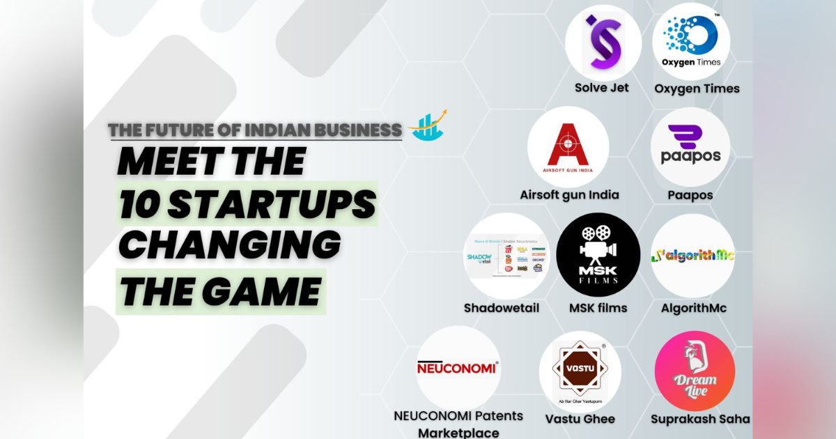 The Future of Indian Business: Meet the 10 Startups Changing the Game